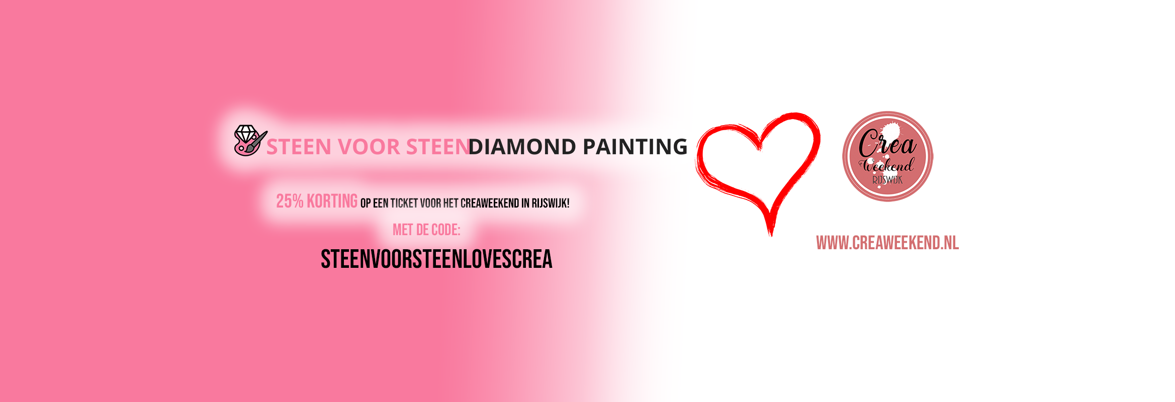 Steen voor Steen gaat naar het Creaweekend in Rijswijk