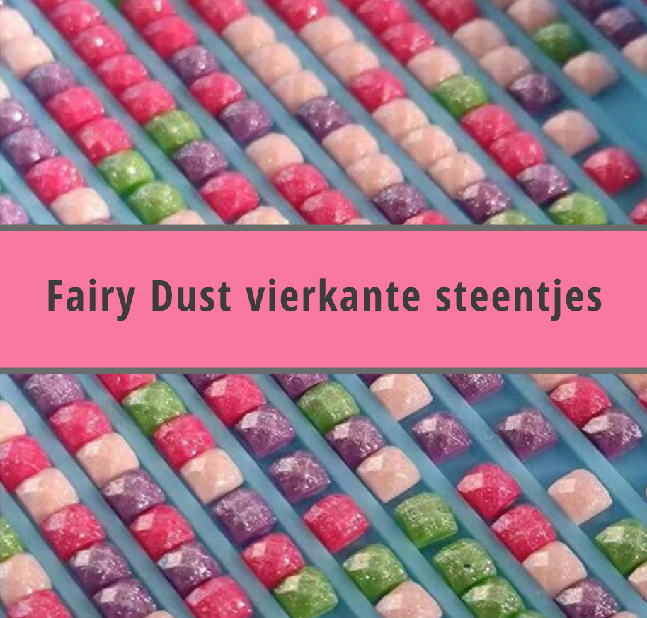 Losse steentjes Fairy Dust vierkant