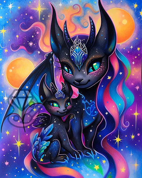 Numixie Pets Coal & Panther