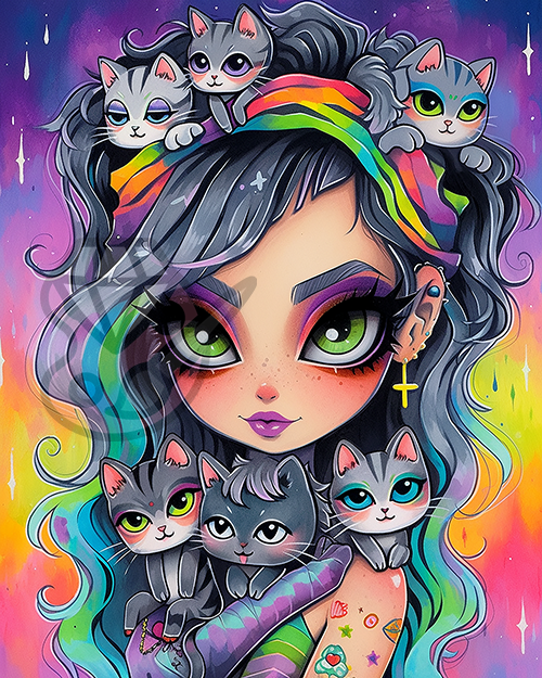 Crazy Cat Lady (Numixie)