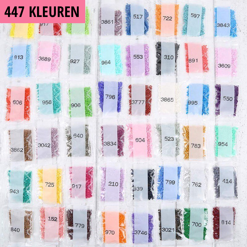 447 kleuren steentjes