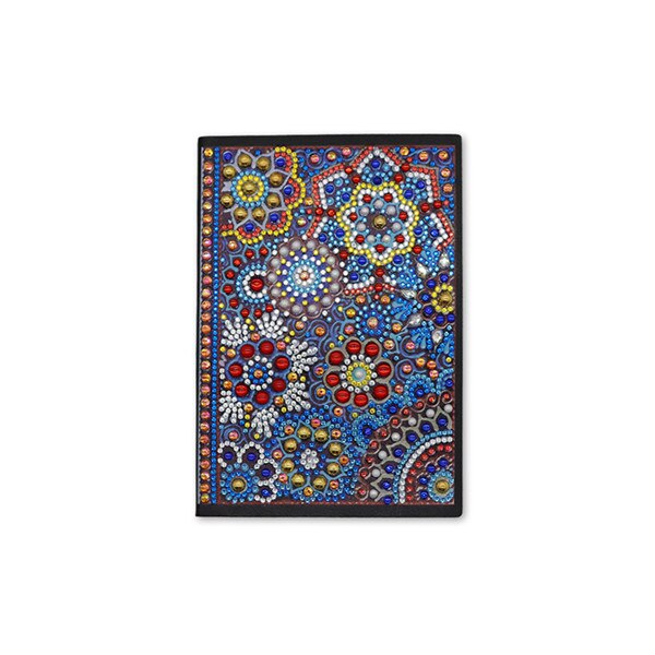 Notitieboek Bloemen Blauw