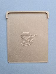 Schudbakje Rounded Custom - Deksel