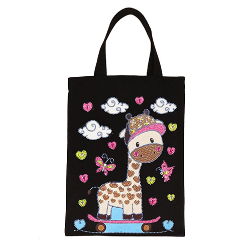 Diamond Painting Canvas Tas Zwart