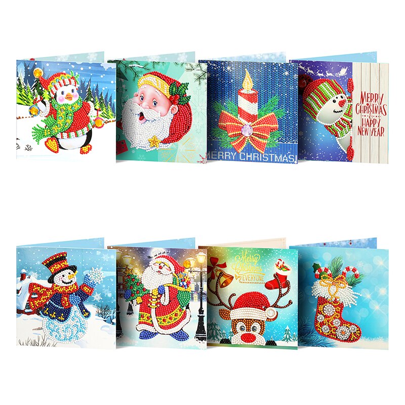 Kerstkaarten set HK053 - HK060