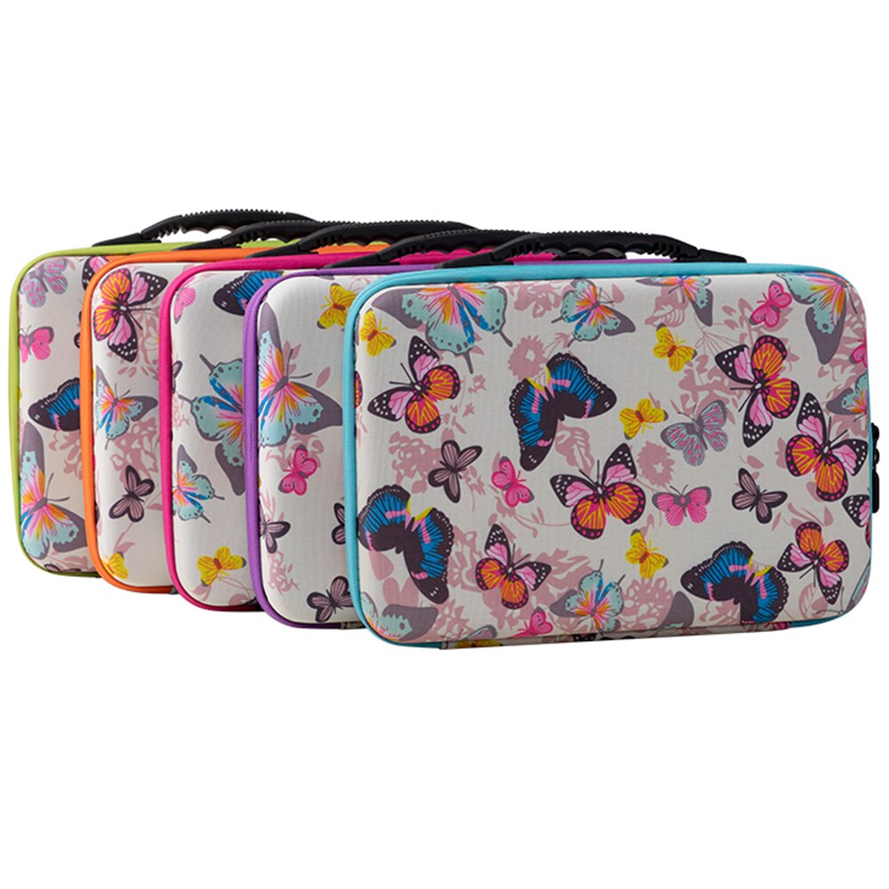 Koffer Vlinders Light 60 ronde potjes