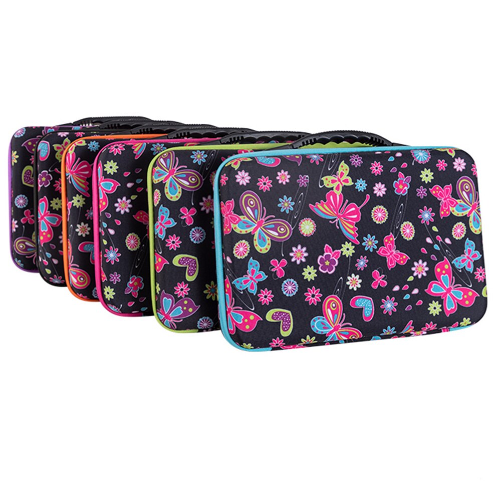 Koffer Vlinders Dark 60 ronde potjes