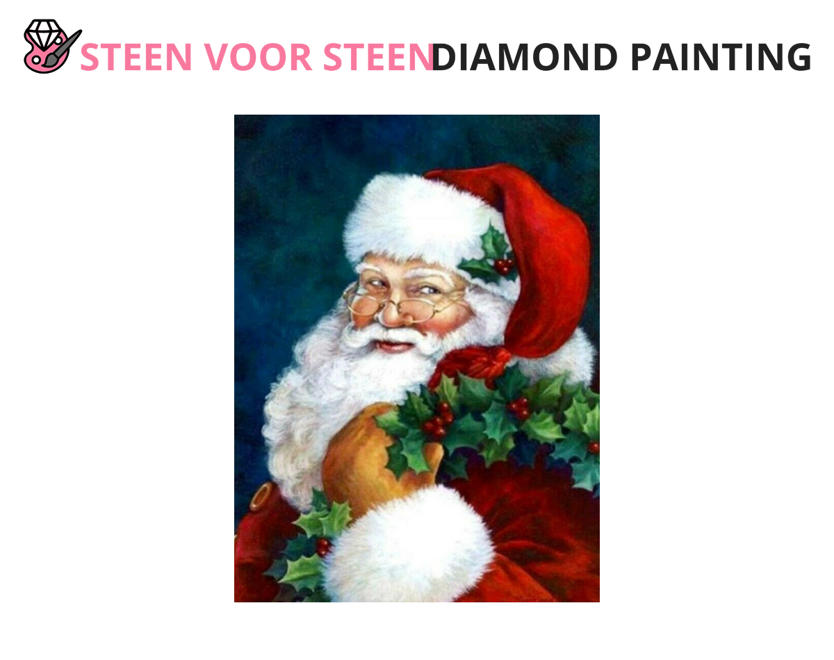 Kerstman met Hulst
