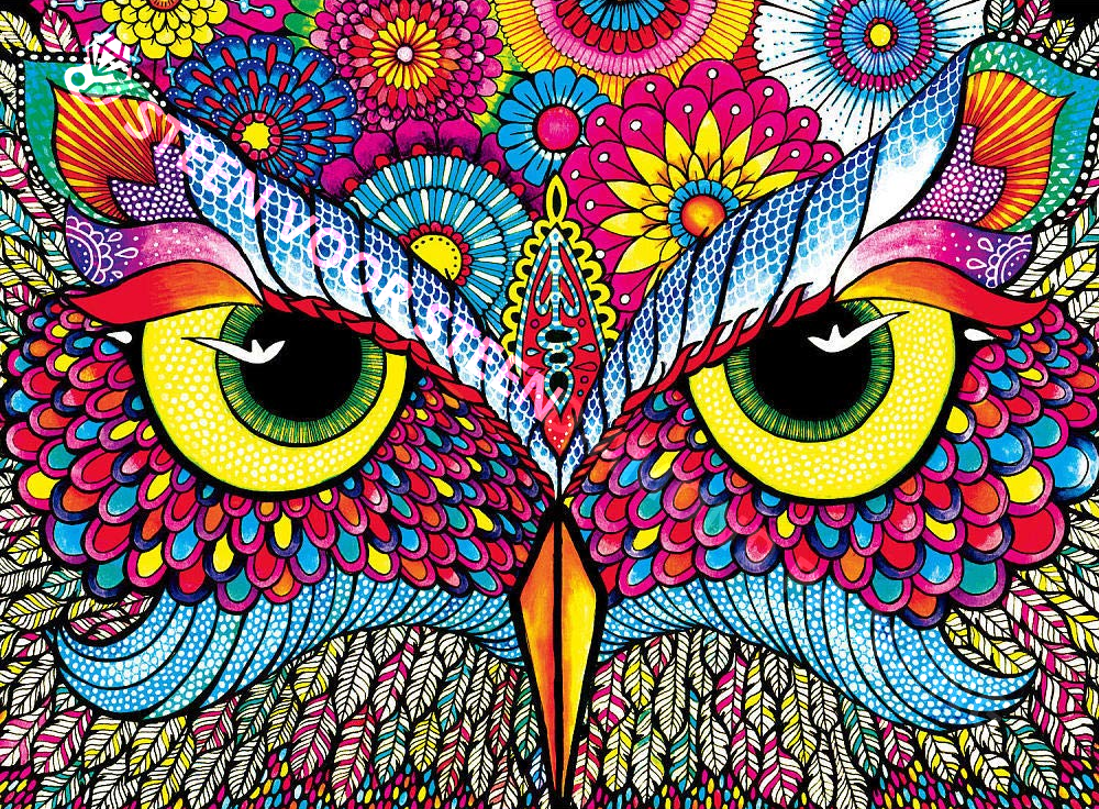 Kleurige Uil
