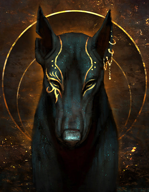 Anubis Goud Accenten