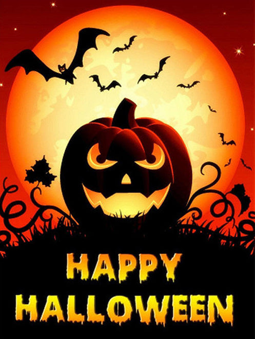 Happy Halloween Pompoen