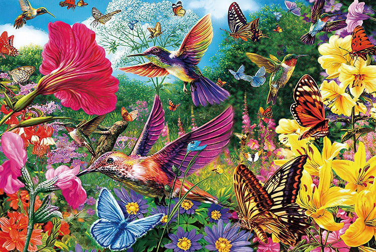 Vogels, Vlinders en Bloemen