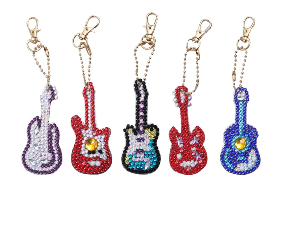 Sleutelhanger Gitaar