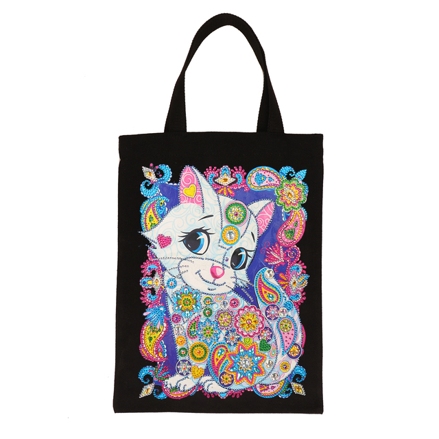 Diamond Painting Canvas Tas Zwart