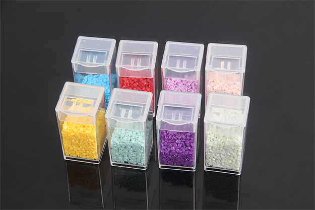 Losse opslag potje/doosje vierkant tic tac style