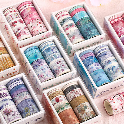 Washi Tape Patroon 10 stuks