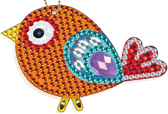 Sleutelhanger Vogeltje