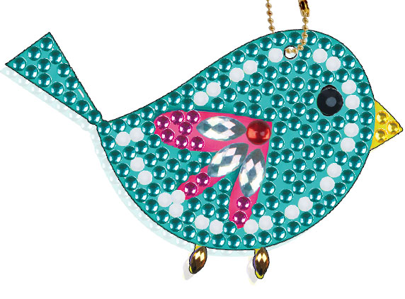 Sleutelhanger Vogeltje